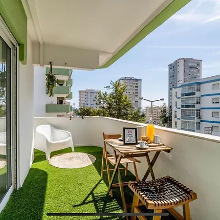 Apartment Bright & Stylish 2bedflat 5min Walk To In Vilamoura Quarteira